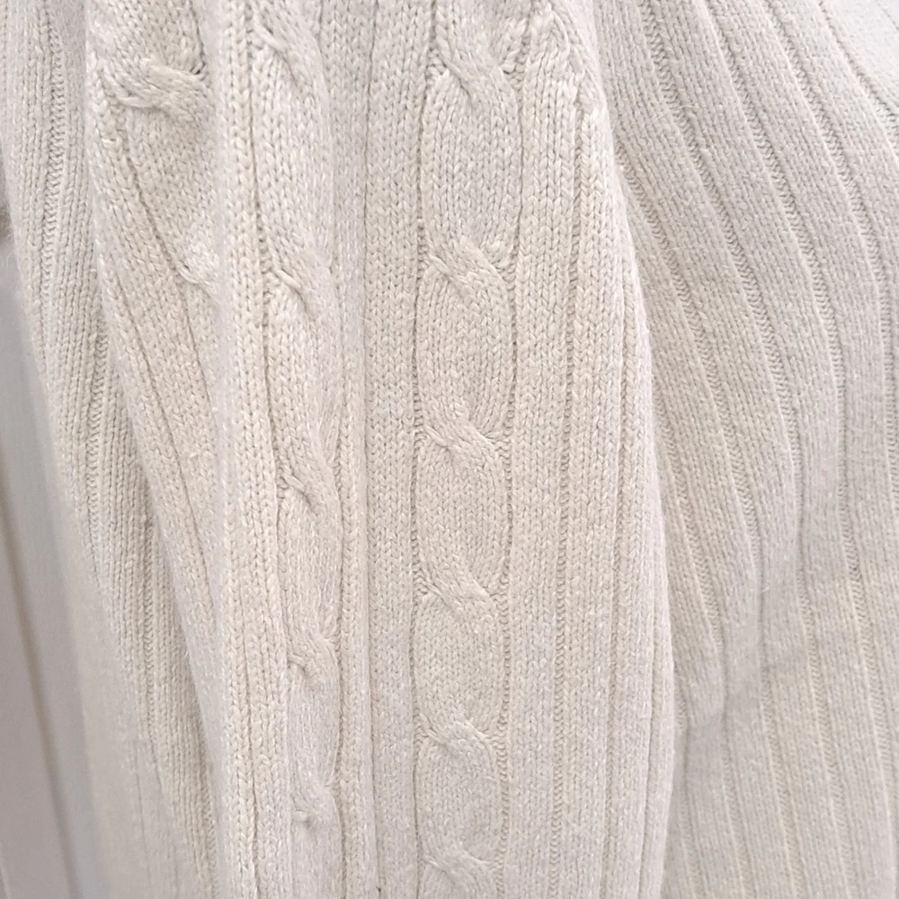 Karen Scott Silk/Rabbit Hair Pullover Sweater Size L